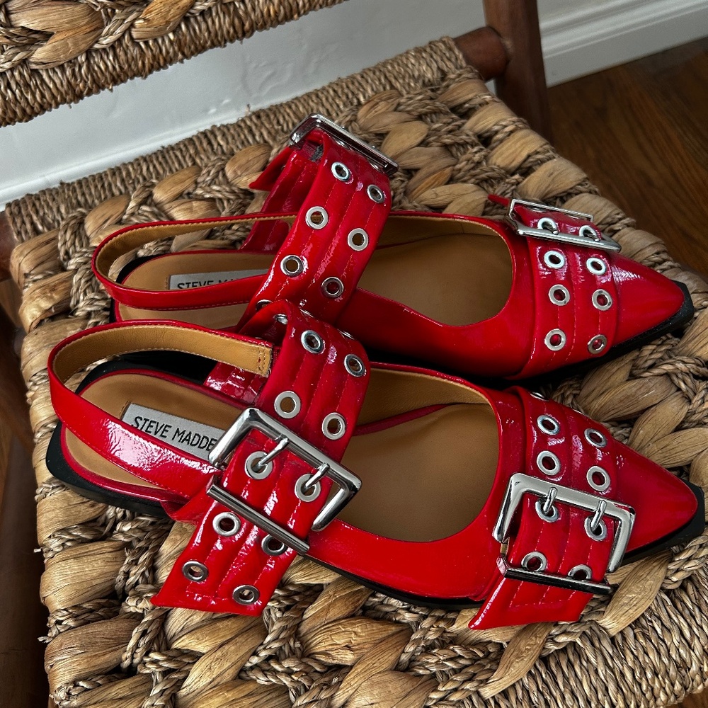 Steve Madden Graya Patent Sling Back